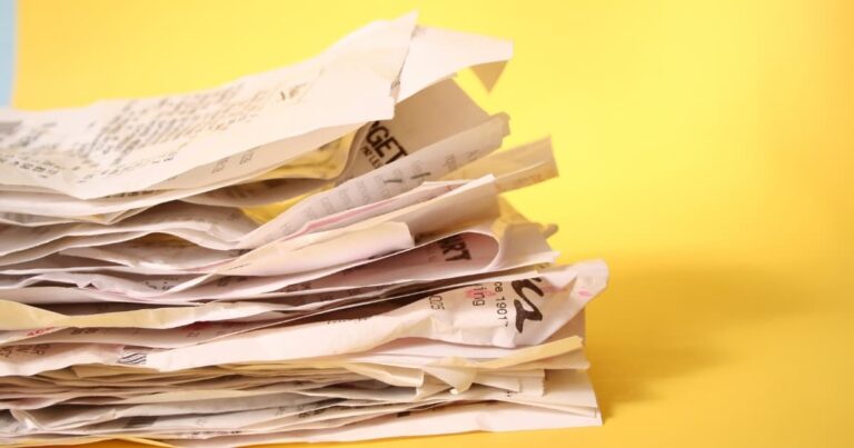 Stop Throwing Money Away! How to Make Money From Your Receipts